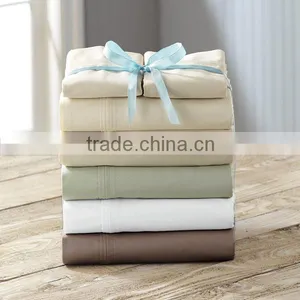 Polycotton Different Sizes Plain Bed Sheet thumbnail-1
