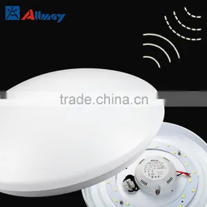 12W Adjustable Motion Sensor Led Ceiling Light Adjustabe Sensor Distance Time Lux thumbnail-1