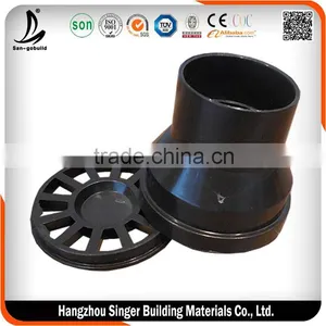 Hot Sale Plastic Drainage Pipe, High Quality Black Plastic Water Line Pipe Fittings thumbnail-1