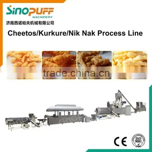 Kurkure Snacks Food Makes Machine/Puffed Snack Pellets Food Machine thumbnail-1