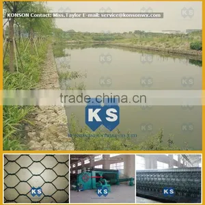 PVC Coated Gabion Basket/Gabion Mattress/Gabions For Garden Decoration thumbnail-1