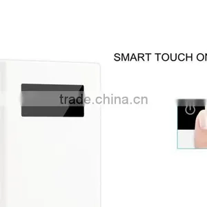 8000mAh Quick Charge QC 2.0 LCD Screen Touch Switch Power Bank thumbnail-2