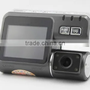 Super Wide Angle HD 720P Portable Black Box for Car Dual Lens Car Black Box 2 CH SV-MD08 Support 2.0" TFT Screen thumbnail-1