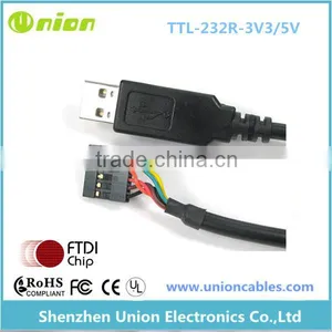 6pin Ftdi Ft232rl Usb to Ttl Serial Cable 5v Converter Adapter for Arduino/cts Rts thumbnail-2