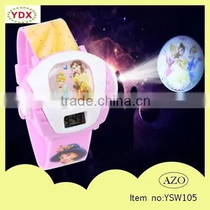 Latest Digital Kids Projector Watches Silicone Cartoon Watch thumbnail-1