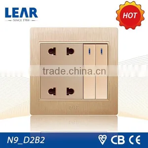 3D Texture Design N9 Series Electrical Plugs Sockets thumbnail-1