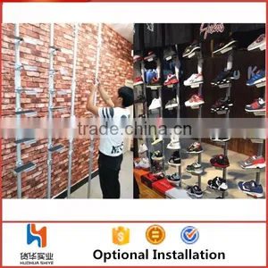 Huohua 2016 Hot Selling Saving Space Heavy Duty Aluminium Shoe Rack thumbnail-6