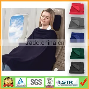 Hot Sale Soft Warm Polar Fleece Travel Blanket 50"x60" thumbnail-1