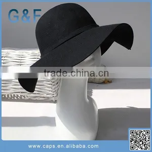 High Quality Felt Hat Bodies Ladies' German Felt Hat thumbnail-1