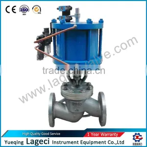 Cast Steel Pneumatic Globe Valve thumbnail-1