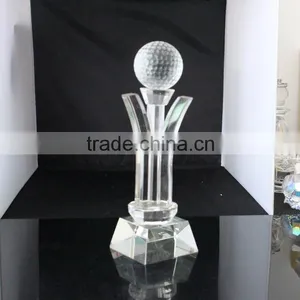 High Quality Crystal Cup Trophy With Ball thumbnail-6