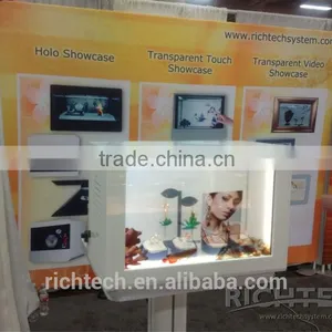 Richtech Transparent LCD Small Cabinet Display Showcase thumbnail-3
