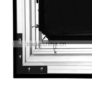 16:9 72" 10cm Frame Flexible Grey Fixed Frame Projection Screen for Home Theater thumbnail-4