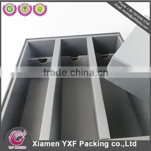 Wholesale 3 Bottle Wine Cardboard Gift Box, Rigid Packaging Boxes, Paper Gift Box thumbnail-5