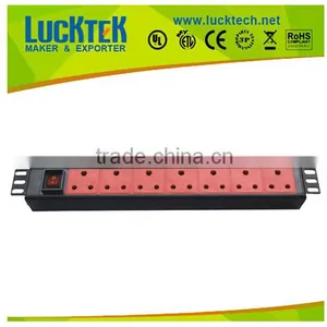 South African Type PDU With Red Panel thumbnail-1