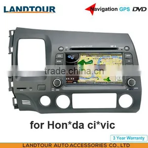 Car Multimedia Player Navigation GPS DVD for CI*VIC CE FCC ROHS thumbnail-1