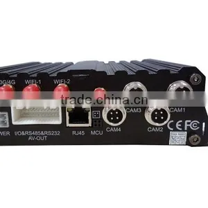 4 Channels 960H 2*SD Card Mobile DVR thumbnail-3