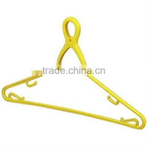 Japanese Household Tool Plastic Hanger Door Hanger Happy Yellow Hanger 10 Made in JAPAN thumbnail-1