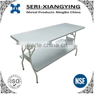 NSF Approval Kitchen Stainless Steel Work Table/stainless Steel Folding Table thumbnail-1