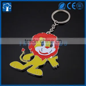 Custom Individual Characters Metal Keychain thumbnail-1