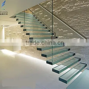 Laminated Glass Stairs Supplier thumbnail-2