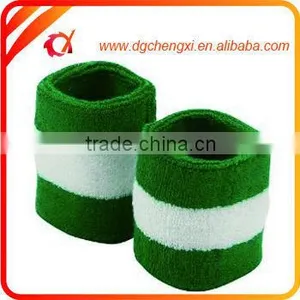 Cheap Custom Cotton Sweat Wristband thumbnail-6