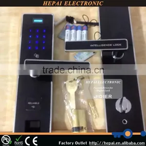 Keyless Fingerprint Digital Sliding Gate Latch Door Lock Quality Choice thumbnail-4
