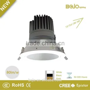 2016 Retrofit Design 30w Cob Led Downlight With Golden Reflector thumbnail-2