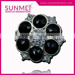 Factory Price Non Flat Back Large Rhinestone Buttons for Shoes thumbnail-3
