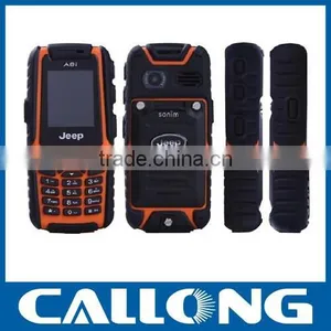 Outdoor Phones A8i Dustproof Mobile Phone Dual SIM Cards Shockproof And Dustproof Waterproof GSM 4 Band CellPhone thumbnail-1