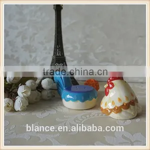 Ceramic Rooster Salt Shaker Animal Sieve Pepper Shaker thumbnail-1