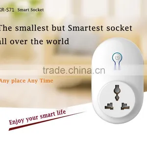 2015 Hot Selling WIFI Smart Socket With Built-in Super Memory Function thumbnail-1