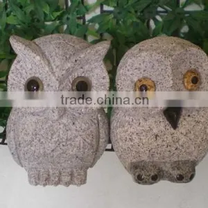 Stone Owl Figures Carving thumbnail-2