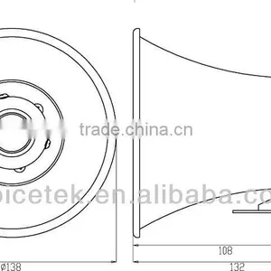 10w 4 Ohm Mosque Speaker thumbnail-2