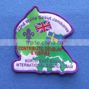 Customized Garment Woven Badges thumbnail-3