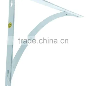 Metal Shelf Bracket in Black or White Color thumbnail-5