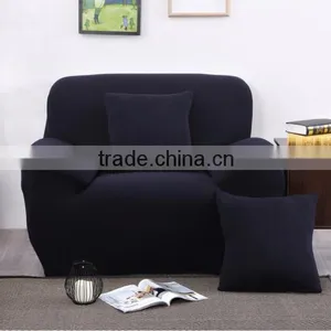 Wholesale Quality Four Season Elastc Fabric Protective Sofa Cover Navy Blue006 thumbnail-1