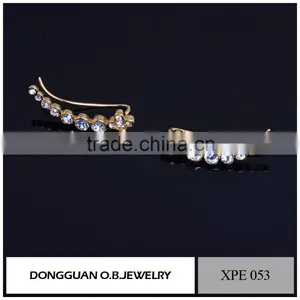 Fashion Jewelry Gold Earring Design With 24k Gold Plated/Earring For Young Women thumbnail-1