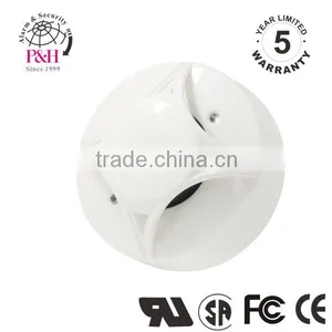 24V Fire Alarm System Sensor Combined Heat and Smoke Detector thumbnail-1