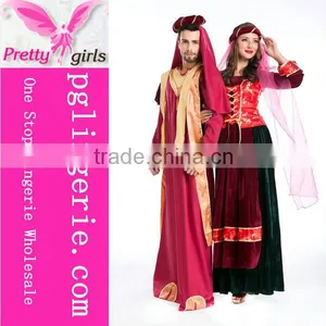 The Bride and Groom Couple Christmas Costumes for Halloween Couple Costume thumbnail-3