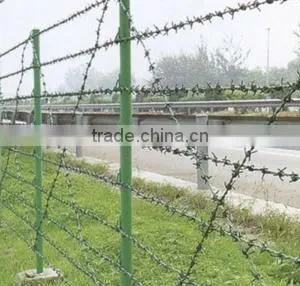 Razor Barbed Wire Mesh Security Fences Concertina Shape thumbnail-1