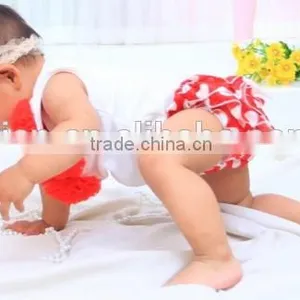 Trade Assurance Bow PP Pants Satin Infant Bow PP Pants thumbnail-3