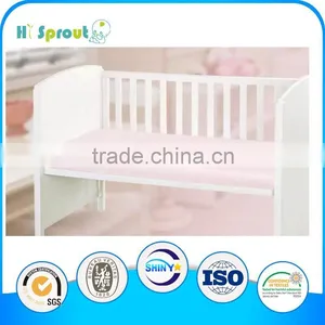 Customized Size Plain Color Baby Crib Fitted Sheet thumbnail-1