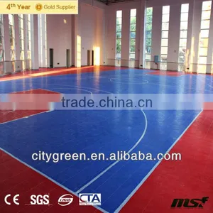 Indoor Shocktower - Interlocking Plastic Tiles for Basketball Evens thumbnail-1