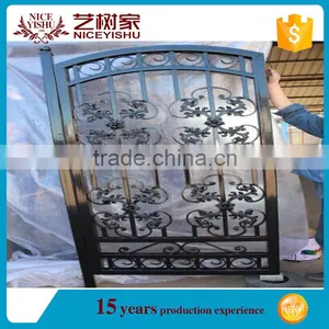 Top Selling Aluminum Doors Exterior, Wrought Iron Sliding Gate, Garden Gates on .com thumbnail-6