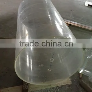 Large Clear Plastic Round New Material Aquariums thumbnail-5