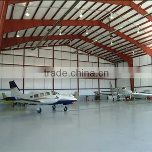 Low Cost Arch Steel Frame Airplane Hangar thumbnail-1