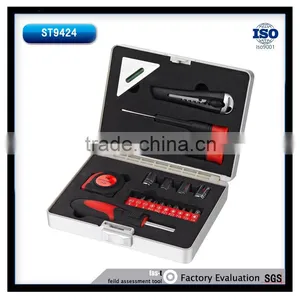 Promotion Plastic Case Tool Set Kit With 21pcs/DIY Tools/gifts Tool Set thumbnail-1