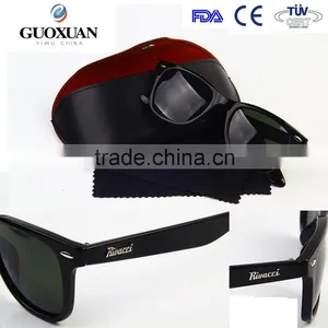 Metal Logo Embossed Promotional Custom UV400 Cat.3 Polarized Sunglasses Color thumbnail-1