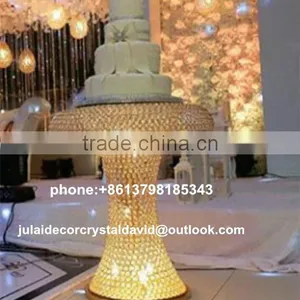 Customized Lighted Crystal Wedding Columns/mandap/pillars for thumbnail-1